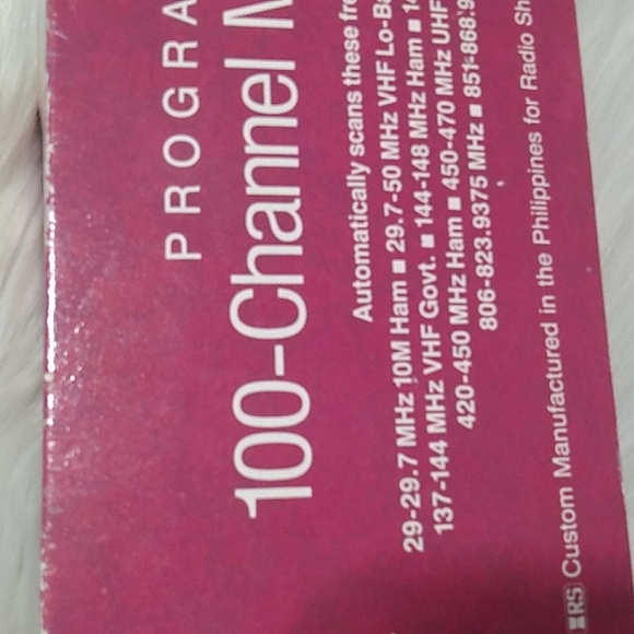 New Vintage Radio Shack 100 Channel Programmable Mobile Scanner - Picture 10 of 12